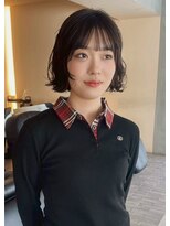 ヘアサロン ガリカ 表参道(hair salon Gallica)&nbsp;＜ゲスト＞ラフで抜け感のあるニュアンスボブパーマ