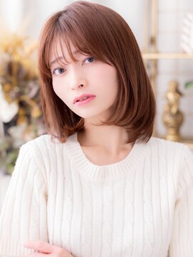 カバーヘア ブリス 大宮西口(COVER HAIR bliss) インナーカラーワンカールミディアムレイヤーh4大宮20代30代40代