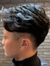 メンズニュアンスパーマ￥１３０００→￥１２０００