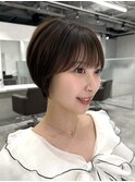 ☆10代20代30代　大阪梅田　大人可愛いショートボブ