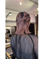 フランチェスカ(Francesca)&nbsp;ボブ　ヘアセット　結婚式　お呼ばれ