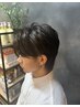 【YUZUKI限定】女性スタイリストが作るナチュラル系メンズカット