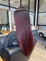 ヘアーサロン フーガ せんげん台店(HAIR SALON fuuga) 深みレッド