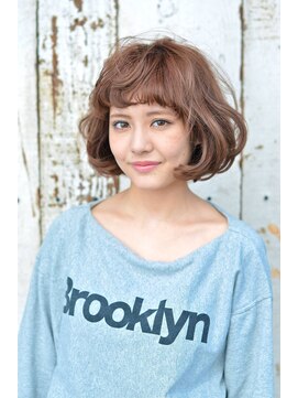 スリジェ7(CERISIER7) スリジェ☆ピンクグラデーションカラー柔らか質感ボブ