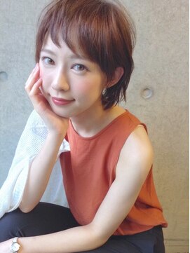 ビートス(BEAT S) 【LA PENSEE】シースルーバング×ラフショート