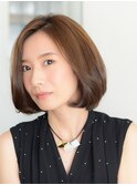 伸ばしかけヘアにもオススメ☆簡単スタイリングエレガントボブ