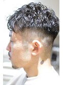 フェードパーマ