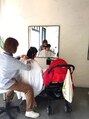 ソフトヘアカッターズ(soft HAIR CUTTERS)&nbsp;ベビーカーもママの横で安心♪【丸太町/インナーカラー】