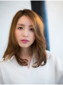 大人可愛いベージュカラー【稲毛】