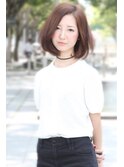 上品ボブデザイン【掛川 美容室 ショート】