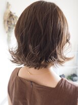 オヒアフォアプルメリア(OHIA for Plumeria)&nbsp;ラフ感が可愛さアップの外はねボブ