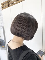 ジーニー 横浜(giinii)&nbsp;giinii_渋谷良太_グレージュ_ミニボブ