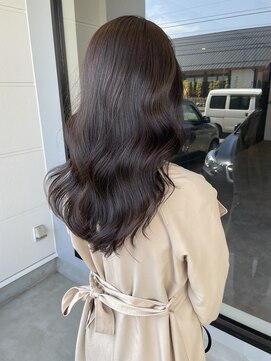 ナンバー(number+) 20代30代40代ブルーアッシュエギョモリひし形韓流