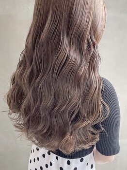 アピューズ ヘアー 三宮(Apiuz Hair)の写真/【三宮駅すぐ】THROW・イノアカラーで気になる白髪もナチュラルに馴染む♪ツヤ感のある綺麗な仕上がりに◎