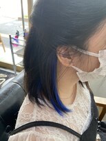 ラビス クローバー(Lovis clover)&nbsp;エクステでイヤリングカラー/ダブルカラー/エクステ