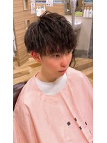 自然爽やか大人気♪ツイストカジュアルマッシュパーマナチュラル