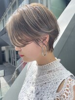 ヌード(NUDE)&nbsp;「NUDE」#前下りショート10代20代30代40代 大人ショートボブ