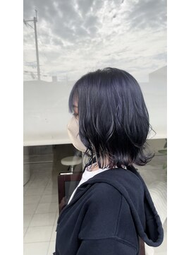 ラブユイット(LOVE HUIT) ダブルカラーブルーグレー！