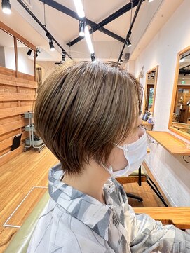 リノ 吉祥寺(Lino kichijoji) 【Lino 林】朝楽スタイリングの軽やかショート