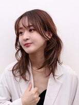 ヨファヘアー 岡本店(YOFA hair) 大人可愛いイメチェンふんわりカールショコラアッシュ0403