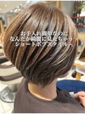 お手入れ簡単なのになんだか綺麗んい見えちゃうショートボブ☆