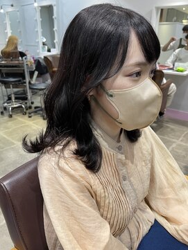 テクライズ 豊橋店(TECHRISE) 韓国風ミディアムヘア☆