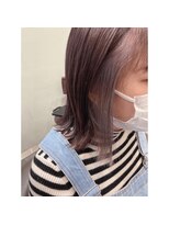 モードケイズ 本厚木(MODE K's)&nbsp;インナーカラー　ラベンダー×グレーパープル