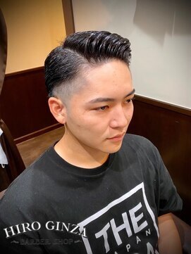 ヒロギンザ 仙台本店(HIRO GINZA) 外国人風フェード