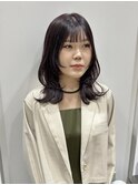 purple × layer cut