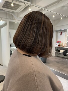 ファーム 大崎店(FAAM) 脱白髪染めハイライトカラー