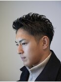 新潟スパイキーショート　新潟メンズパーマ