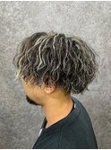 カット特殊パーマ【ツイストスパイラルパーマ×メッシュ】