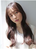 韓国風うるツヤレイヤースタイル