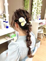 ジェシータ 品川駅前店(GESHITA)&nbsp;編みおろしヘア【品川/ヘアセット】