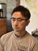 リム メンズヘア(LIM men's hair)&nbsp;大人7:3風アップバング【メンズカット/メンズヘア