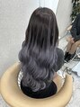 天神美容室 ブリーチなし！羽エクステ80本でグラデーションデザインできます