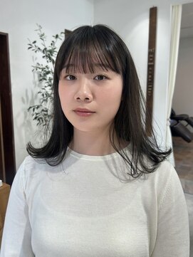 オーリーエトワ 御器所(oorry.etwa) レイヤーカット/イルミナカラー/透明感カラー/酸性ストレート