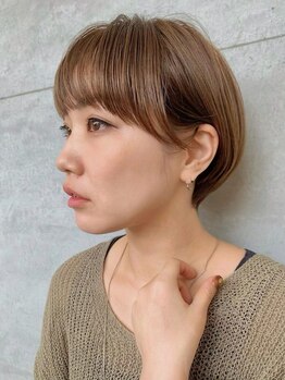ヘアーアンドメイク レカン(Lecrin)の写真/【再現性No.1☆】小顔効果抜群のショートStyleで今より更に可愛く◎イメージチェンジにもオススメ◇