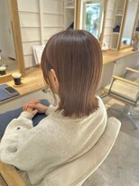 ヘアデザイン アニー(Hair Design Annie)&nbsp;外ハネ切りっぱなし