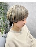 個性派スタイル☆中性的マッシュウルフ