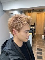 エモー(MoH) スパイキーショート／ハイトーンスパイキー／ベージュ