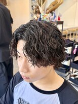 フゥ 宇都宮(FeU) サーフカール/波巻きスパイラル/ウルフ/宇都宮/メンズ/パーマ