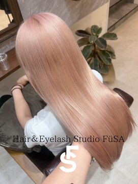 フサ(Fusa) ホワイトコーラルピンク