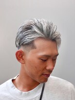 アストロ(ASTRO)&nbsp;ハイライトショート×フェード/ホワイトメッシュ/メンズカット