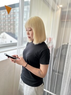 カラ ヘアーサロン(Kala Hair Salon) ブロンドボブ