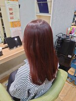 ブロッサム 東中野店&nbsp;ハイトーン×ミルクティーピンク◎愛されミディ