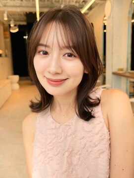 レディ 表参道(Lady) くびれボブくびれヘア顔周りカット外ハネボブレイヤーボブロブ