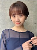 ☆【春日】オリーブグレー/ボブ/ココアベージュ/黒髪/小顔120