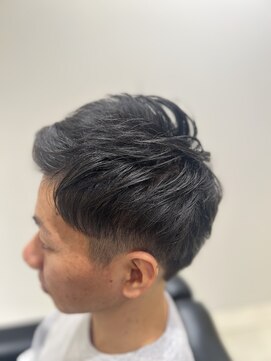 アップバング/メンズカット/バーバー/ビジネスマン/リクルート