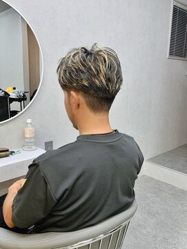 クロア(CHROA) メンズセンターパートデザインハイライト